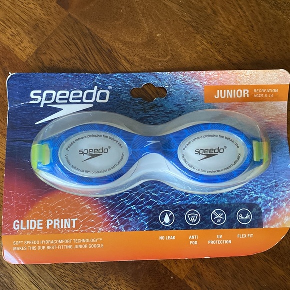 NWT! Speedo Jr Swim Goggles - Picture 5 of 9